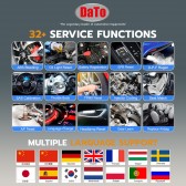 DaTo DAS723 PRO ULTRA - 32 Service Functions