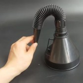 Multi-Functional Black Flexible Plastic Funnel