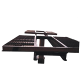 H - SHAPED GRILL FOR THE WHEEL REST PLATFORM