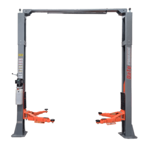 DaTo LJCC 2050A Clear Floor Two Post Car Lift – 5 Ton Baseless Automotive Hoist