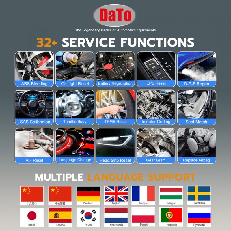 DaTo DAS723 PRO ULTRA - Auto Diagnostic Tool - Image 3