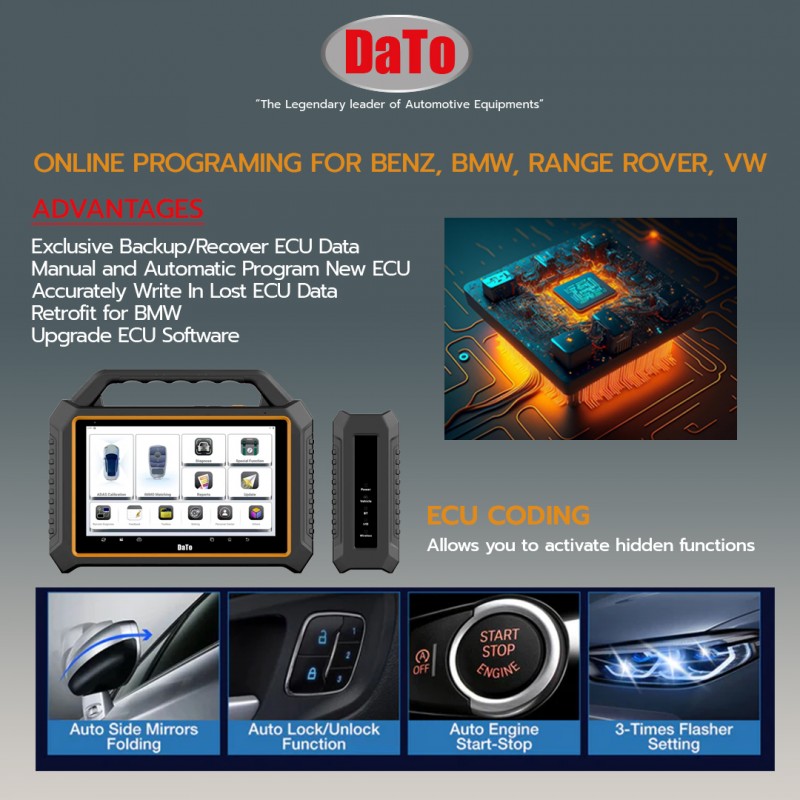DaTo DAS723 PRO ULTRA - Auto Diagnostic Tool - Image 4
