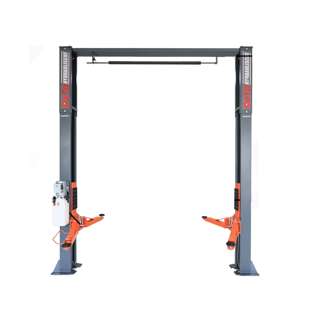 DaTo LJCC2140U Clear Floor Two Post Car Lift – 4 Ton Hoist