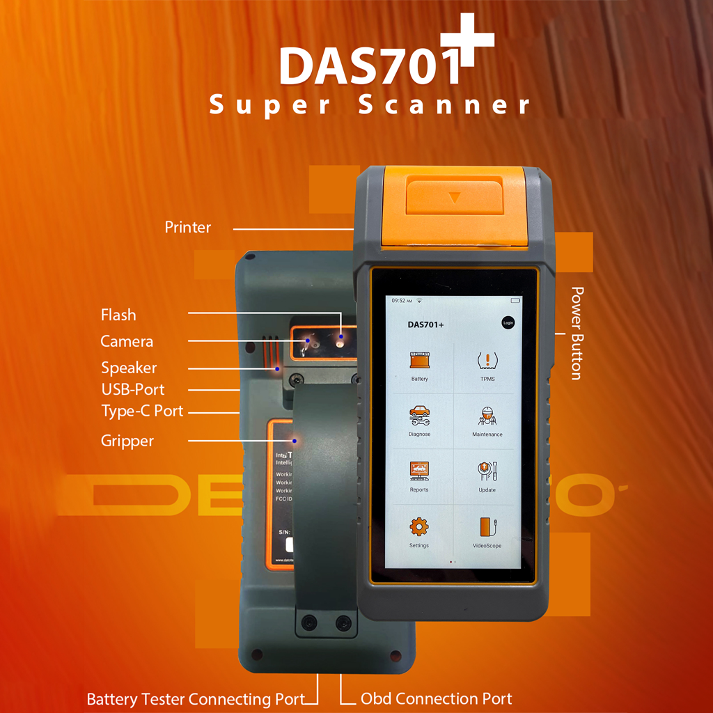 DaTo Super Scanner DAS701+ | Advanced Android based 3 in 1 Super scanner - Image 4