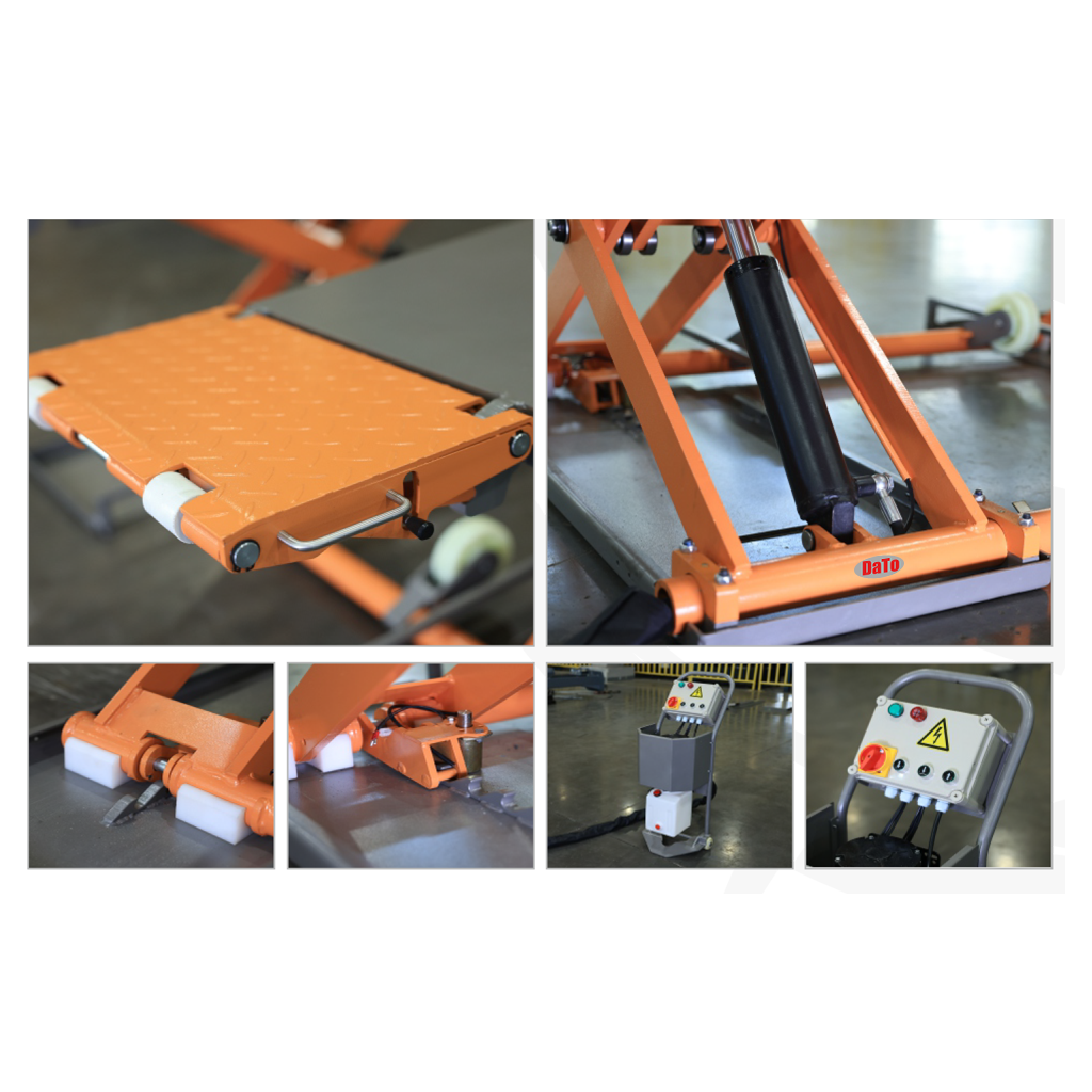 DaTo LJS5032 Mobile Scissor Lift 3200KG Hydraulic Mid-Rise Car Lift - Image 2